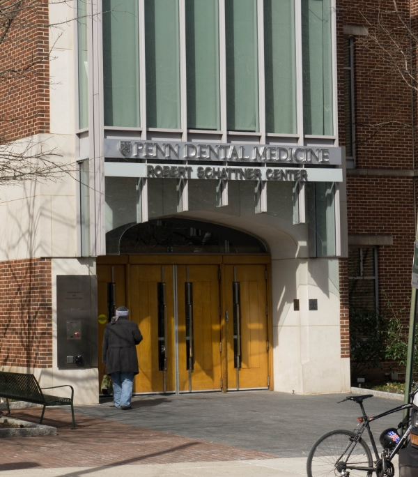 Outside view of the University of Pennyslvania school of dental medicine