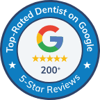 Top Rated Dentist on Google logo