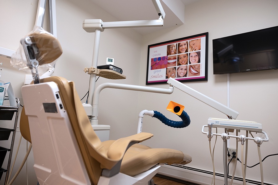 Dental exam room