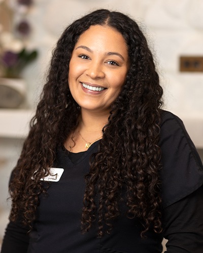 Front desk administrator Brianna