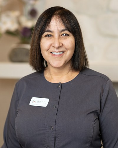 Dental hygienist Kathryn